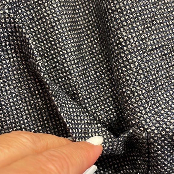 HUGO BOSS men’s wool blend sports coat jacket blue gray micro pattern NWOT 44R - Picture 11 of 17